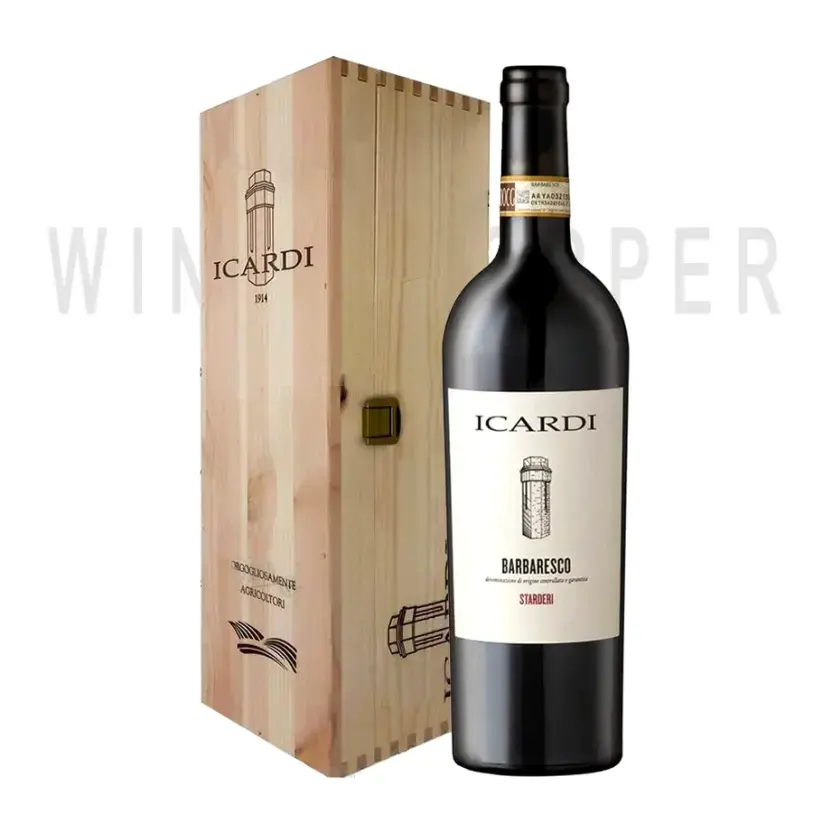 Вино Icardi, Starderi Barbaresco DOCG, 2015, wooden box 2015 1.5 л