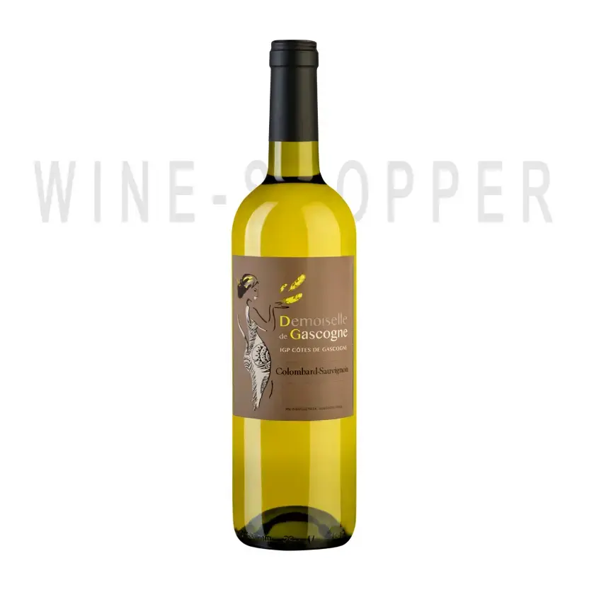 Вино Domain de Menard, Demoiselle de Gascogne Colombard-Sauvignon, Cotes de Gascogne IGP 2018 0.75 л