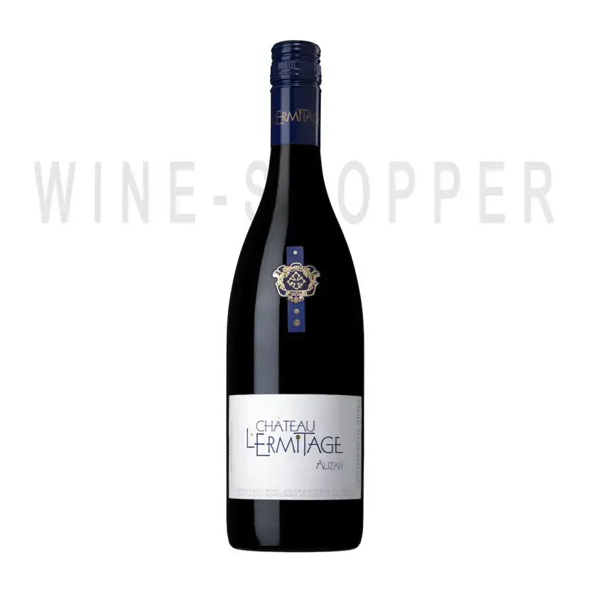 Вино Chateau L'Ermitage, Cuvee Auzan Rouge, Costieres de Nimes AOP 2017 0.75 л