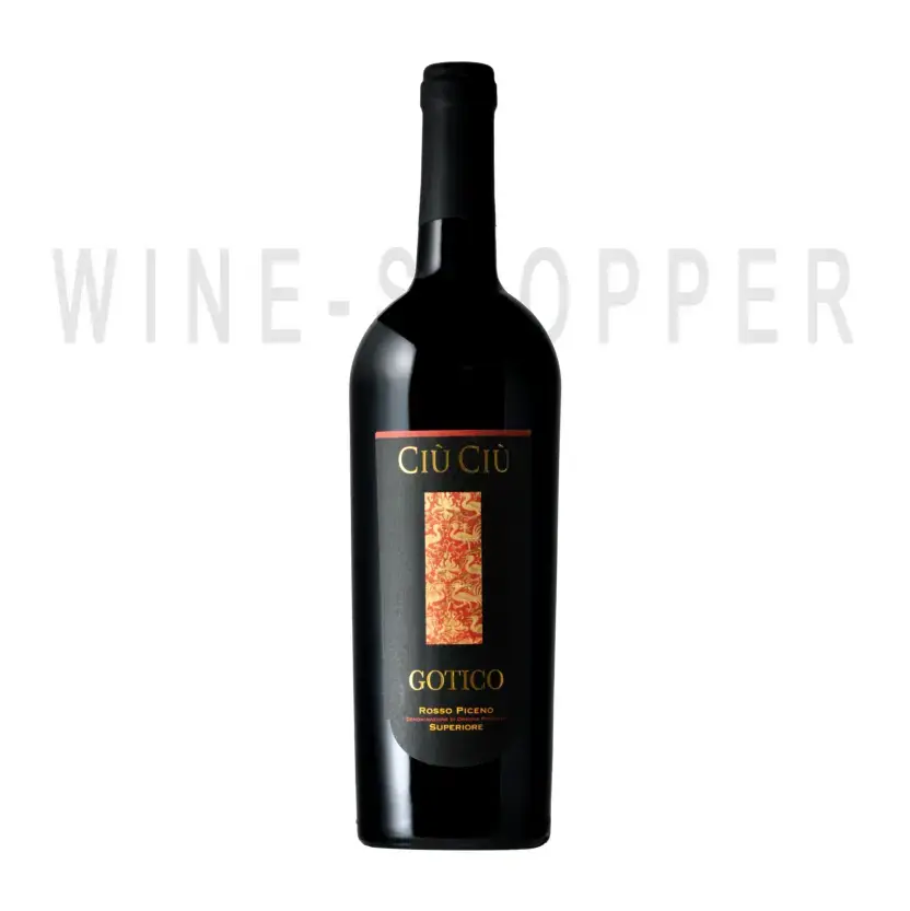 Вино Ciu Ciu, Gotico Rosso Piceno Superiore DOP 1.5 л