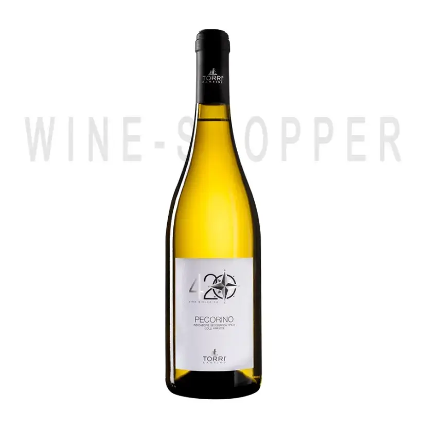 Вино Torri Cantine, 4 20 Pecorino d'Abruzzo DOC, 2016 0.75 л