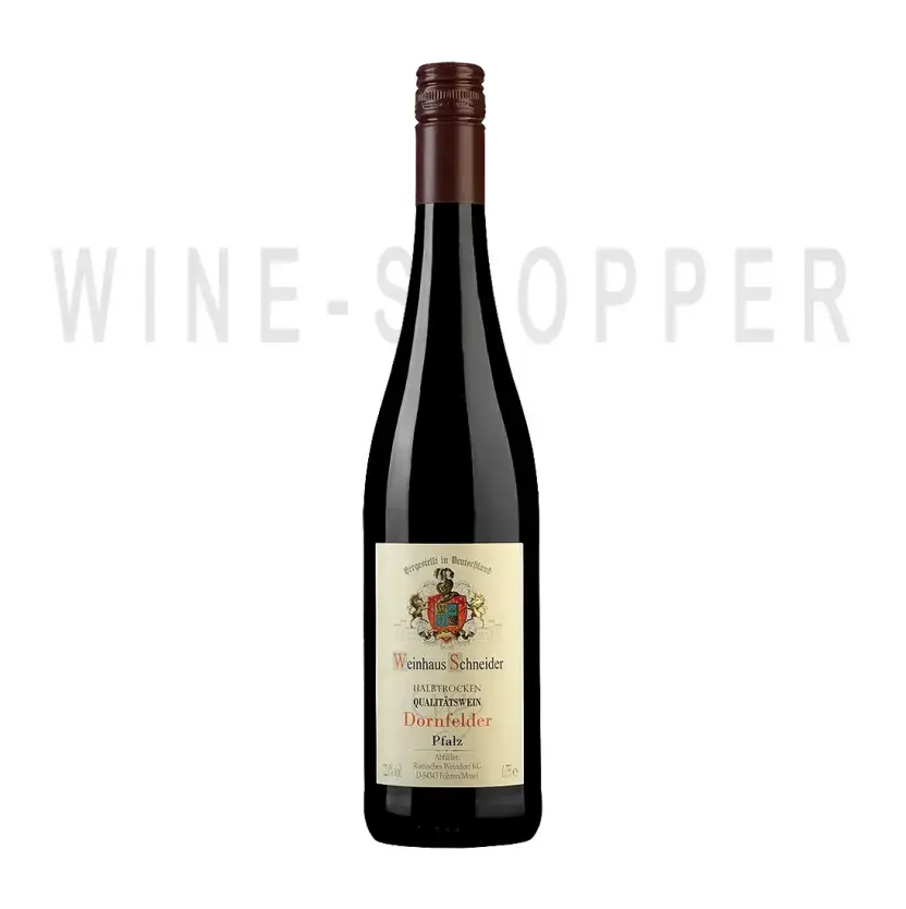 Вино Weinhaus Schneider Dornfelder Halbtrocken 0.75 л