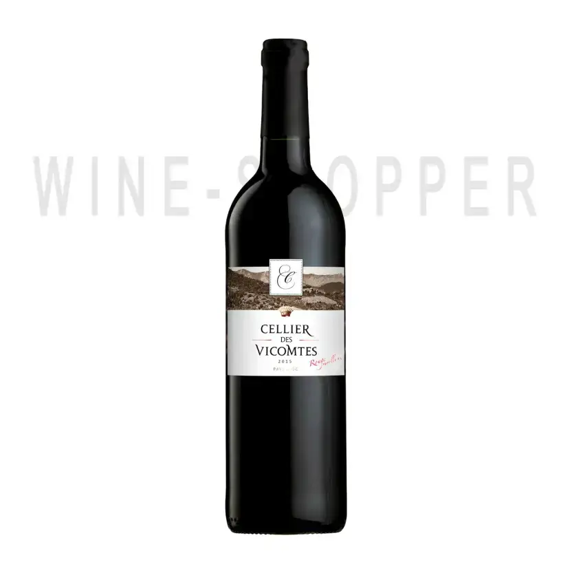 Вино Vignerons Catalans, Cellier des Vicomtes Rouge Moelleux, Pays d'Oc IGP 2015 0.75 л
