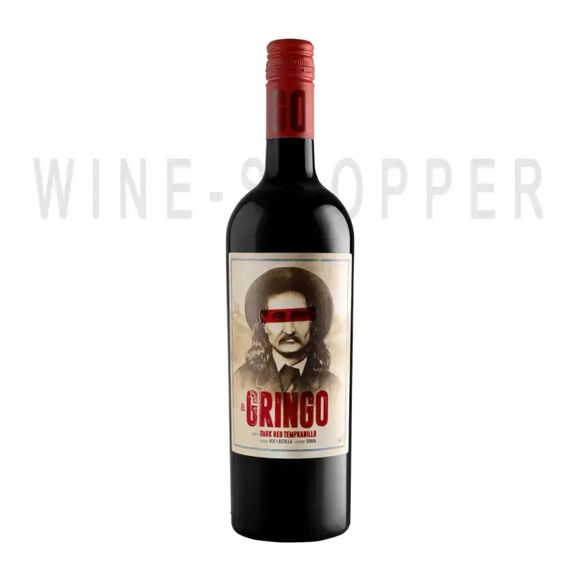 Вино El Gringo Dark Red Tempranillo, Castilla Vdt 2018 0.75 л