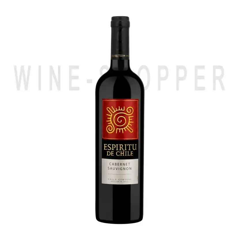 Вино Espiritu de Chile Cabernet Sauvignon Semi-Dry, Valle Central DO 0.75 л
