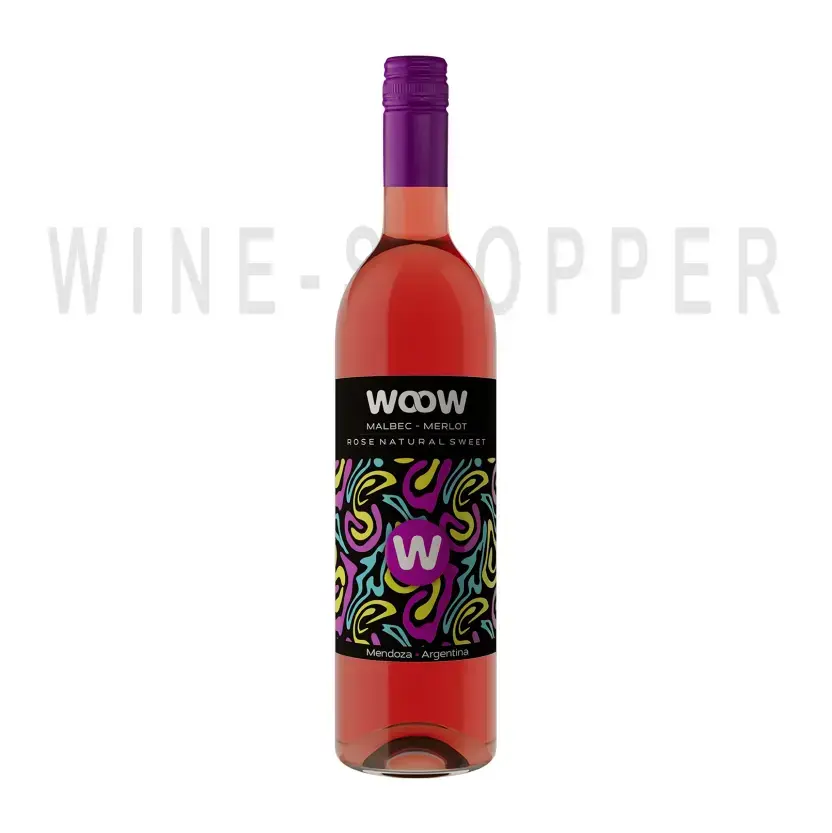Вино WooW Malbec-Merlot Rose 0.75 л