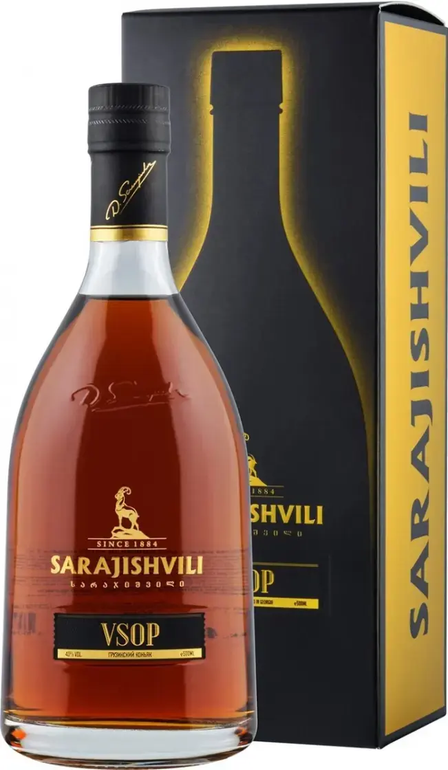 Коньяк  Sarajishvili VSOP gift box, 0.5 л