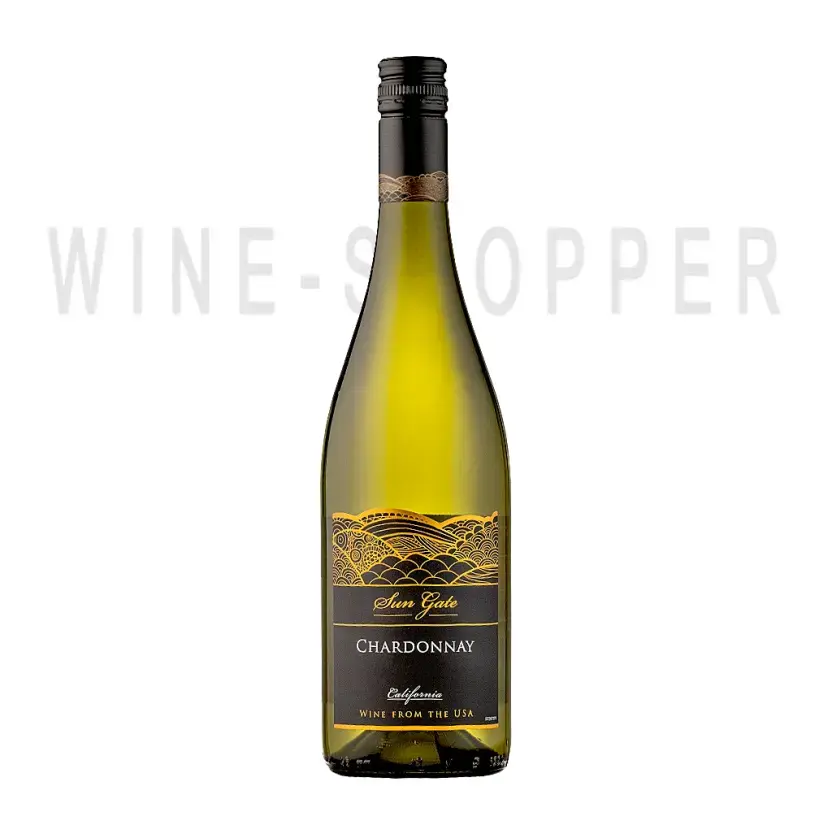 Вино Sun Gate Chardonnay 2018 0.75 л