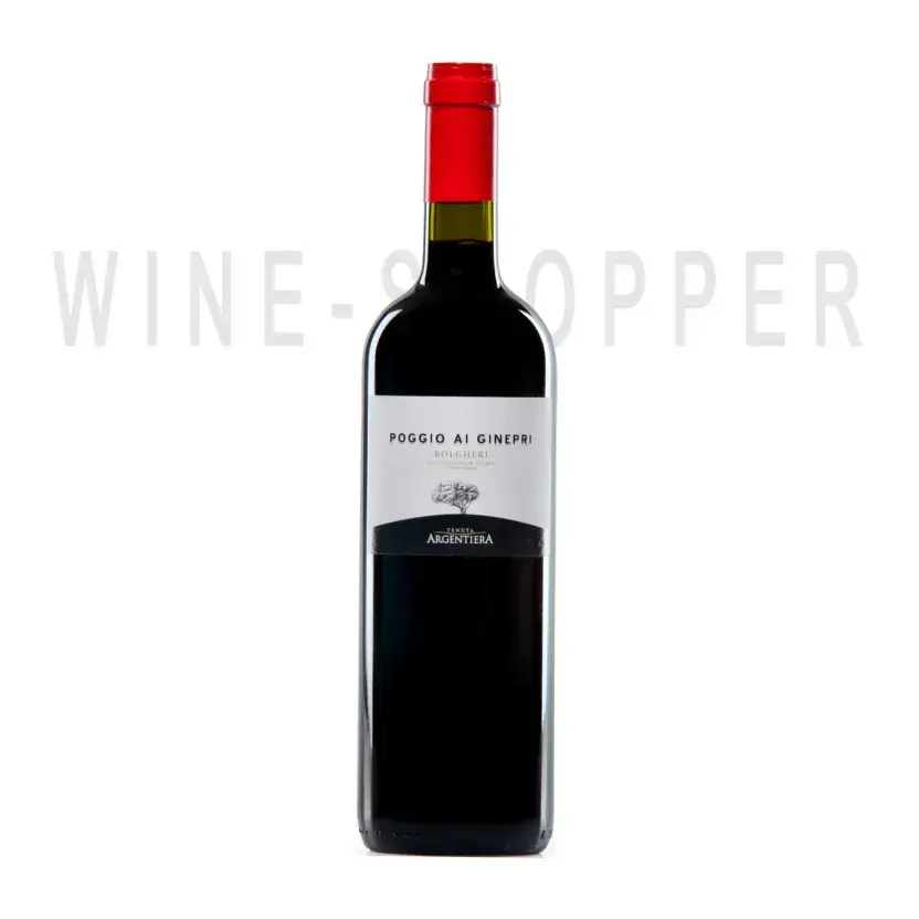 Вино Argentiera, Poggio ai Ginepri Rosso 2012 0.75 л