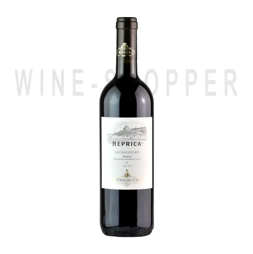 Вино Tormaresca, Neprica Negroamaro, Puglia IGT 2019 0.75 л