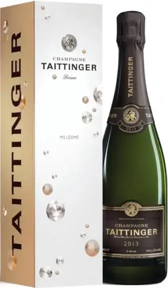 Шампанское Taittinger, Brut Millesime, 2013, gift box 2013 0.75 л