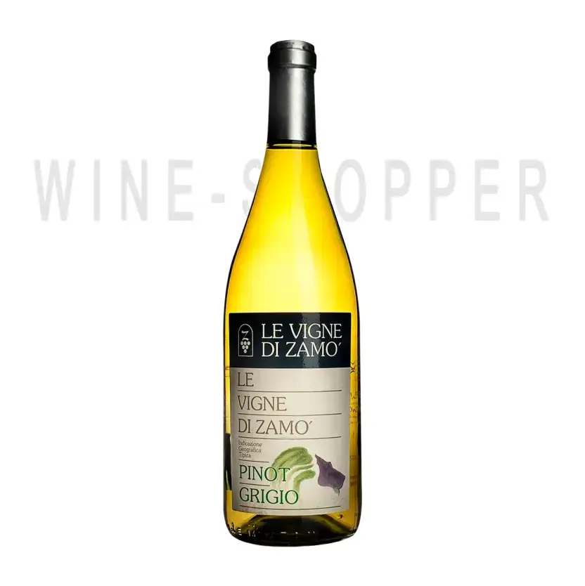 Вино Le Vigne di Zamo, Pinot Grigio Venezia Giulia IGT 2018 0.75 л