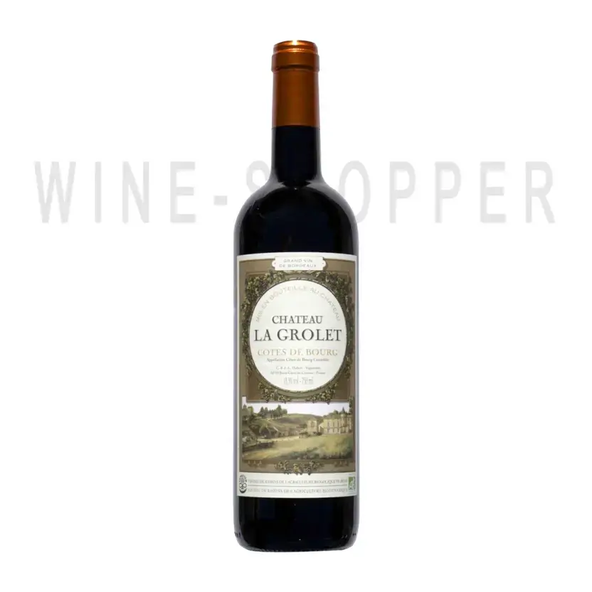 Вино Chateau La Grolet, Cotes de Bourg AOC 2012 0.75 л