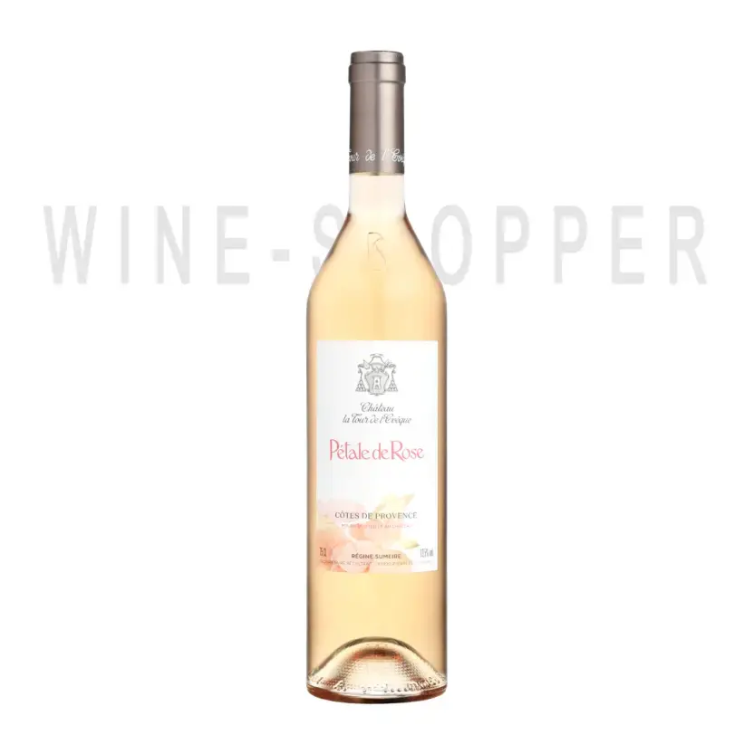 Вино Chateau La Tour de L'Eveque, Petale de Rose, Cotes de Provence AOC 2019 0.75 л