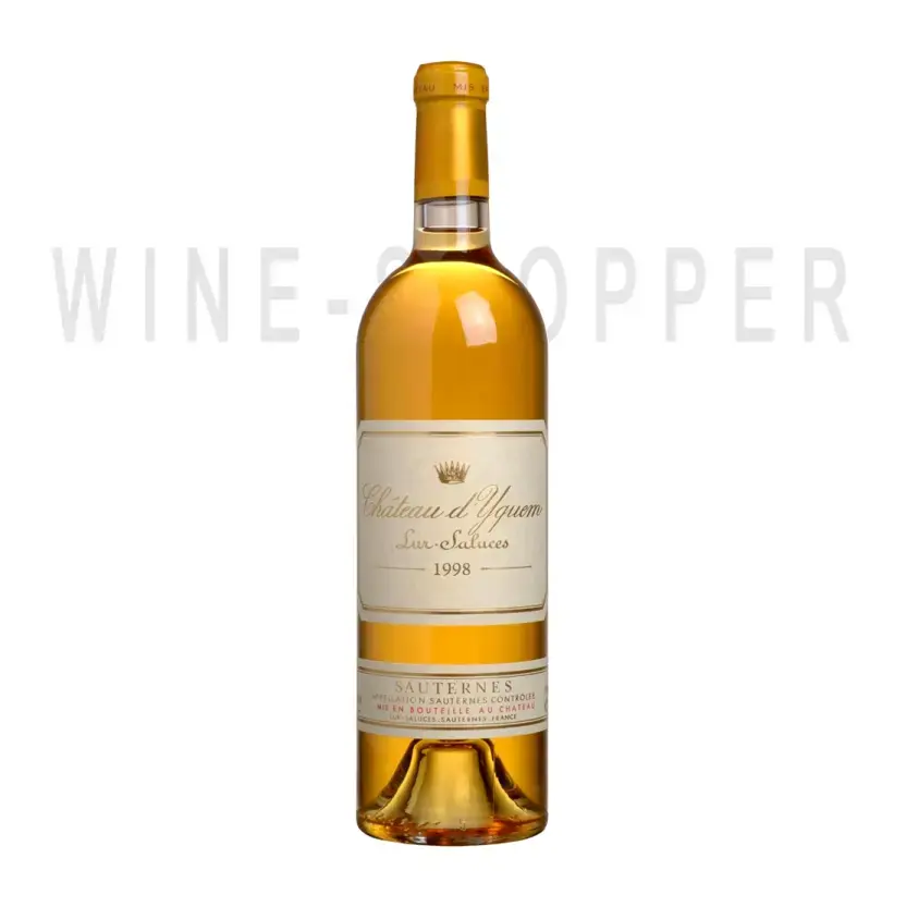 Вино Chateau d'Yquem Sauternes AOC 1-er Grand Cru Superieur 1998 0.75 л