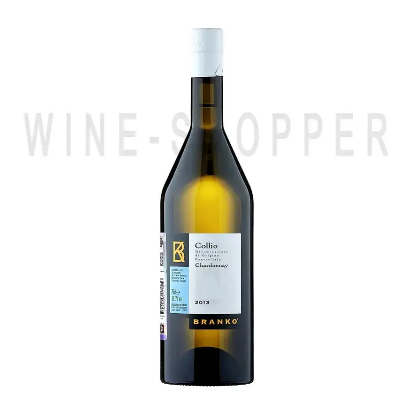 Вино Branko, Chardonnay, Collio IGT 2013 0.75 л