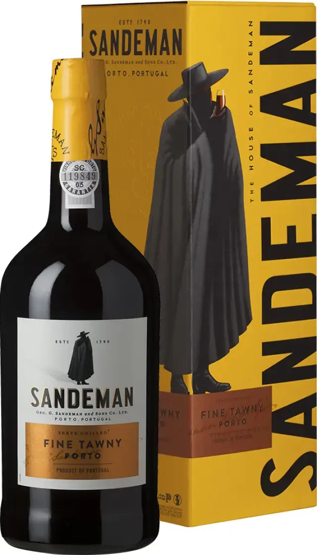 Портвейн Sandeman, Fine Tawny Porto, Douro DOP, gift box 0.75 л