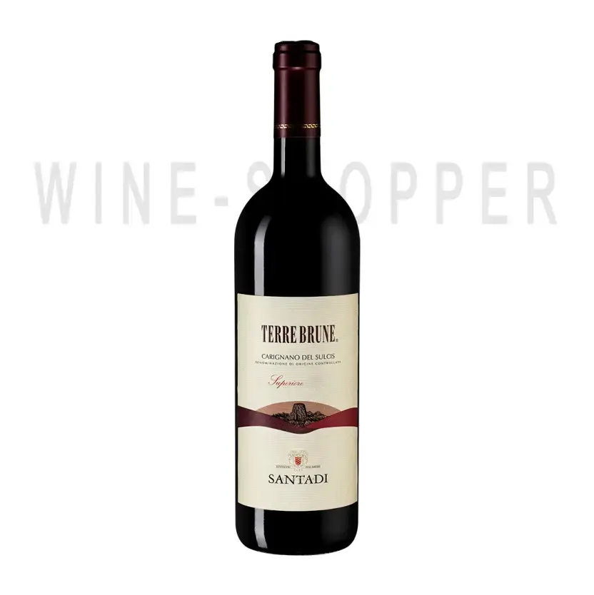Вино Terre Brune, Carignano del Sulcis DOC Superiore 2016 0.75 л