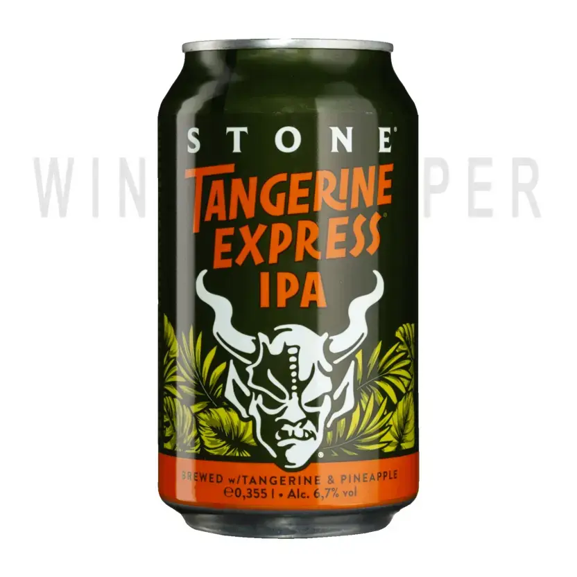 Пиво Stone, Tangerine Express IPA, in can 0.355 л