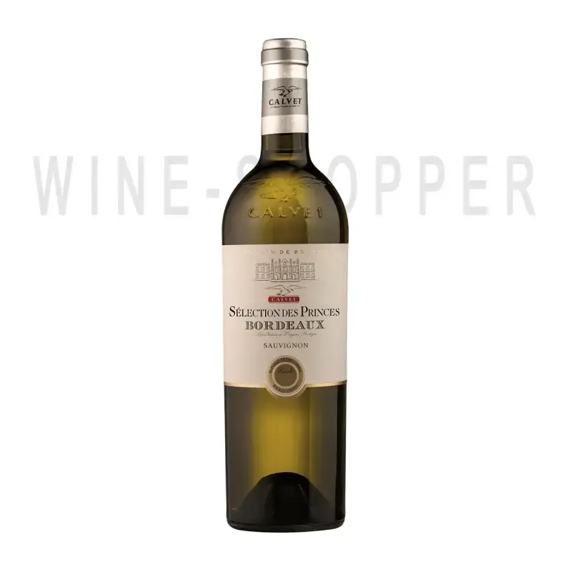 Вино Calvet, Selection des Princes Blanc, Bordeaux АОP 2024 0.75 л