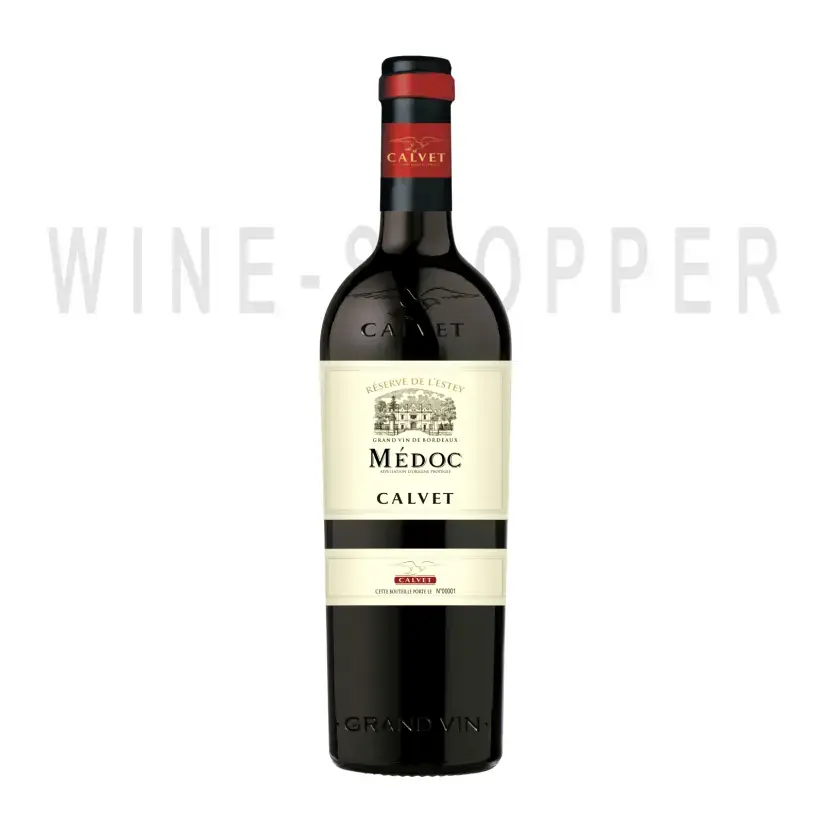 Вино Calvet, Reserve de l'Estey Medoc AOP 2019 0.75 л