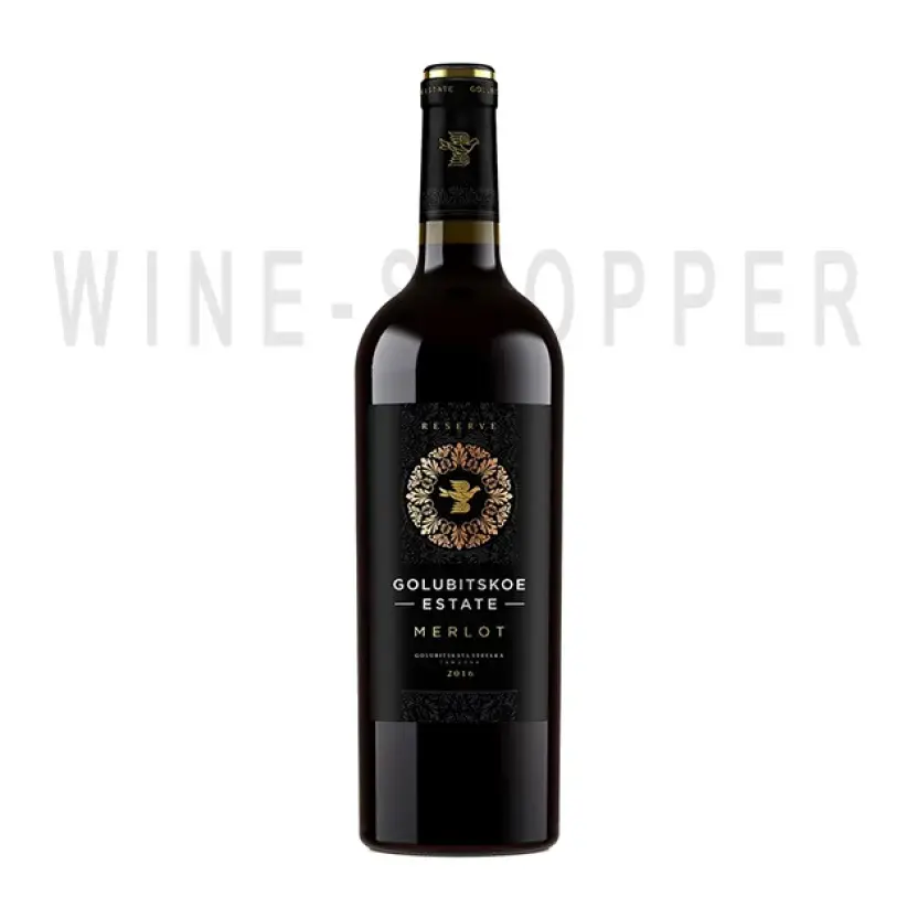 Вино Golubitskoe Estate, Merlot Reserve, 2016, 0.75 л