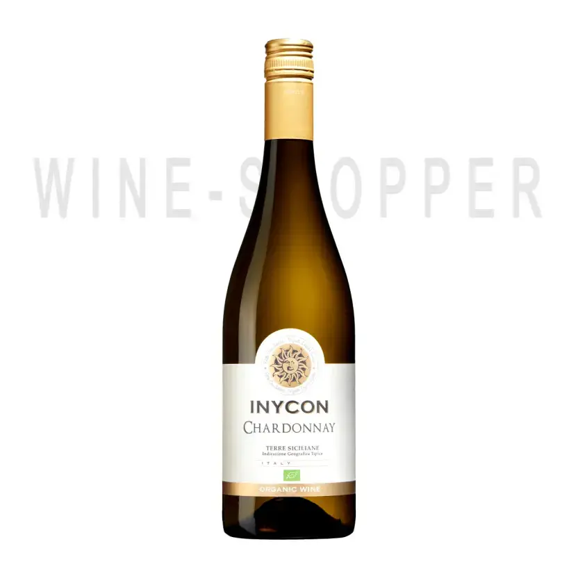 Вино Inycon, Chardonnay Organic, Terre Siciliane IGT 2019 0.75 л