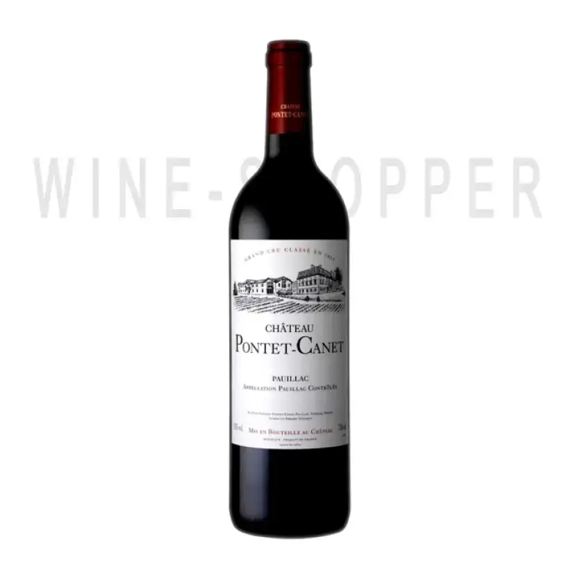 Вино Chateau Pontet-Canet Pauillac AOC 5-me Grand Cru Classe 2000 0.75 л