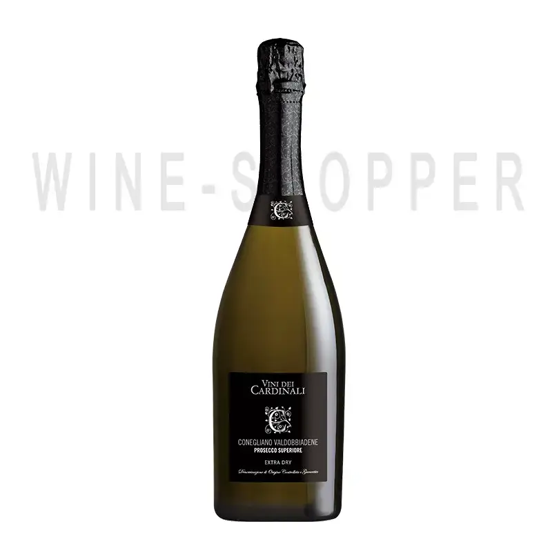 Игристое вино Vini dei Cardinali Conegliano Valdobiadene Prosecco Superiore DOCG Extra Dry 2019 0.75 л