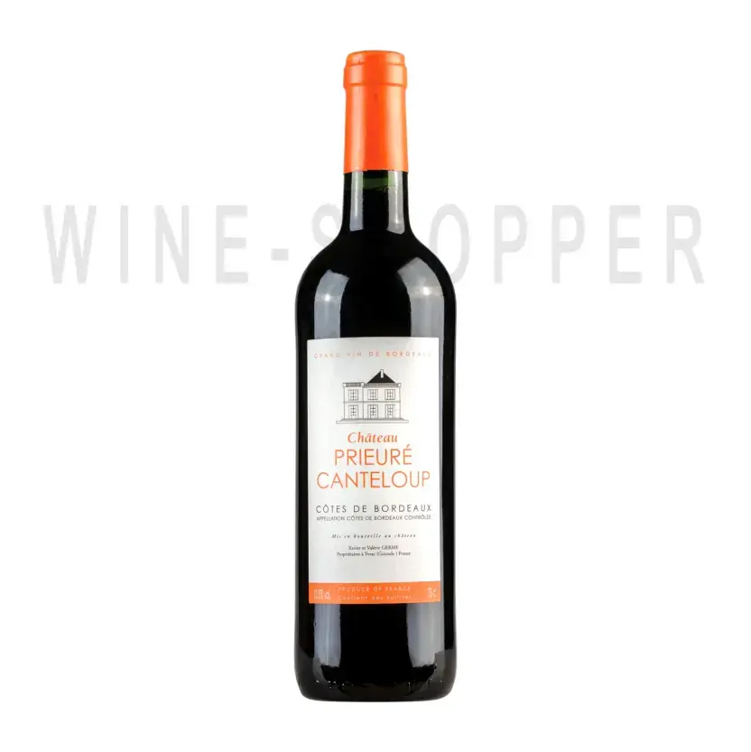 Вино Chateau Prieure Canteloup, Cotes de Bordeaux AOC 0.75 л