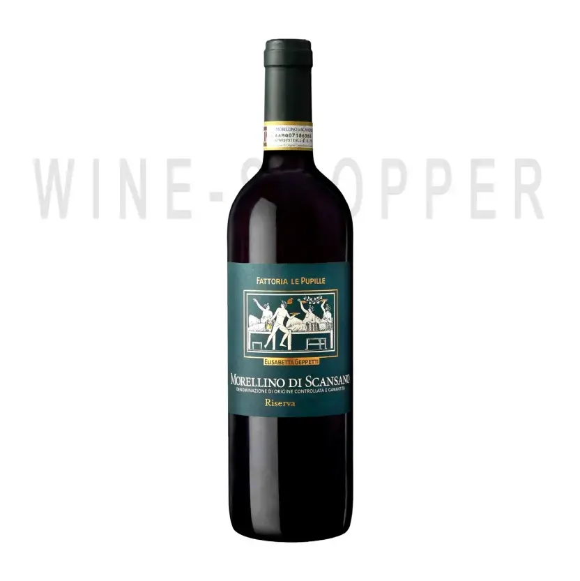 Вино Fattoria Le Pupille, Morellino di Scansano Riserva DOCG 2016 1.5 л