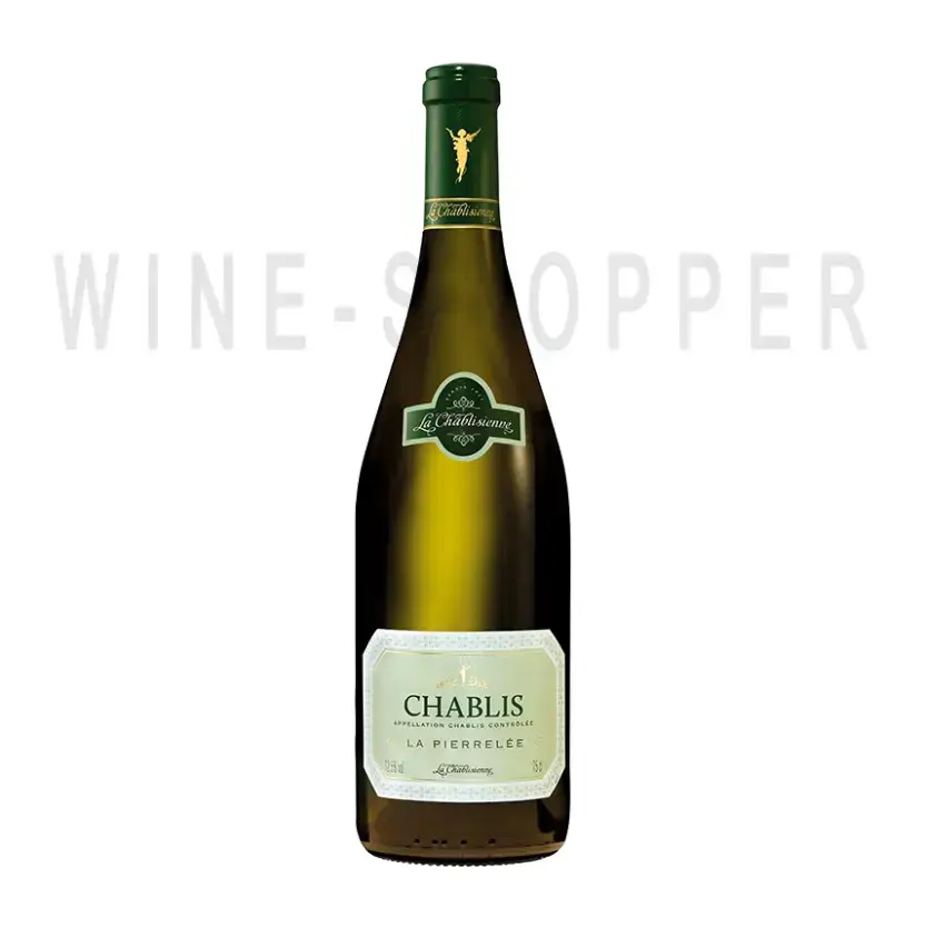 Вино Chablis AOC La Pierrelee 2018 0.75 л