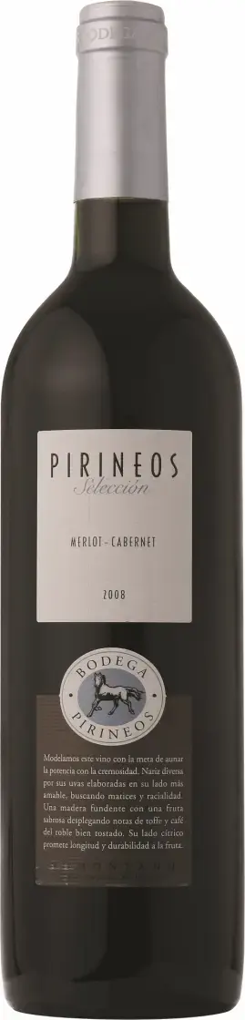 Вино Pirineos Seleccion Crianza Somontano DO 2008 0.75 л