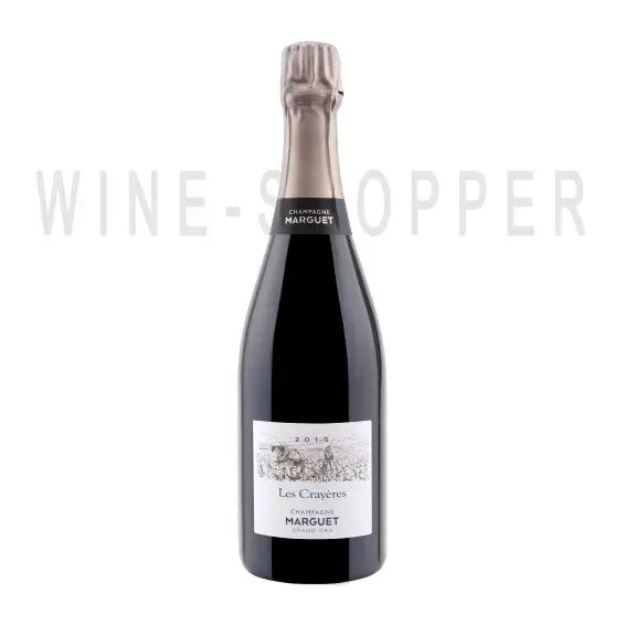 Шампанское Marguet Les Crayeres Grand Cru Extra Brut,Champagne AOC 2015 0.75 л