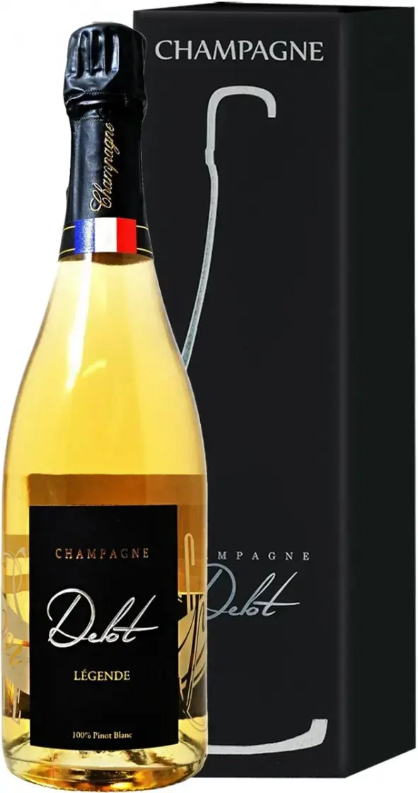 Шампанское Champagne Delot Cuvee Legende Brut, gift box, 0.75 л