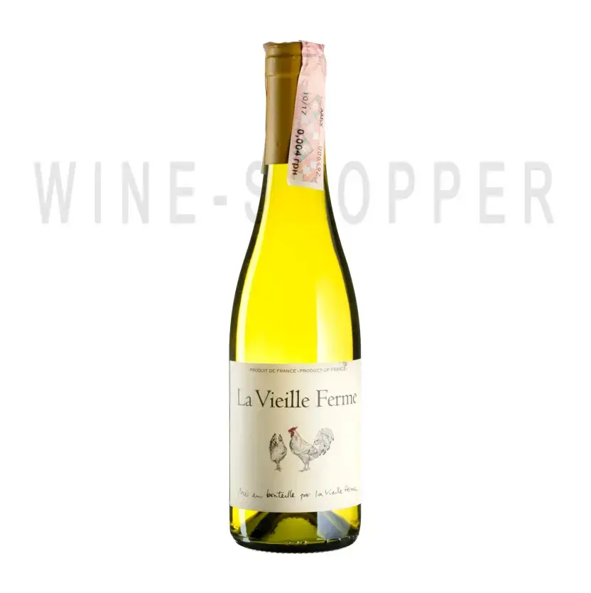 Вино Perrin et Fils, La Vieille Ferme Blanc, Cotes du Luberon AOC, 2019 0.375 л