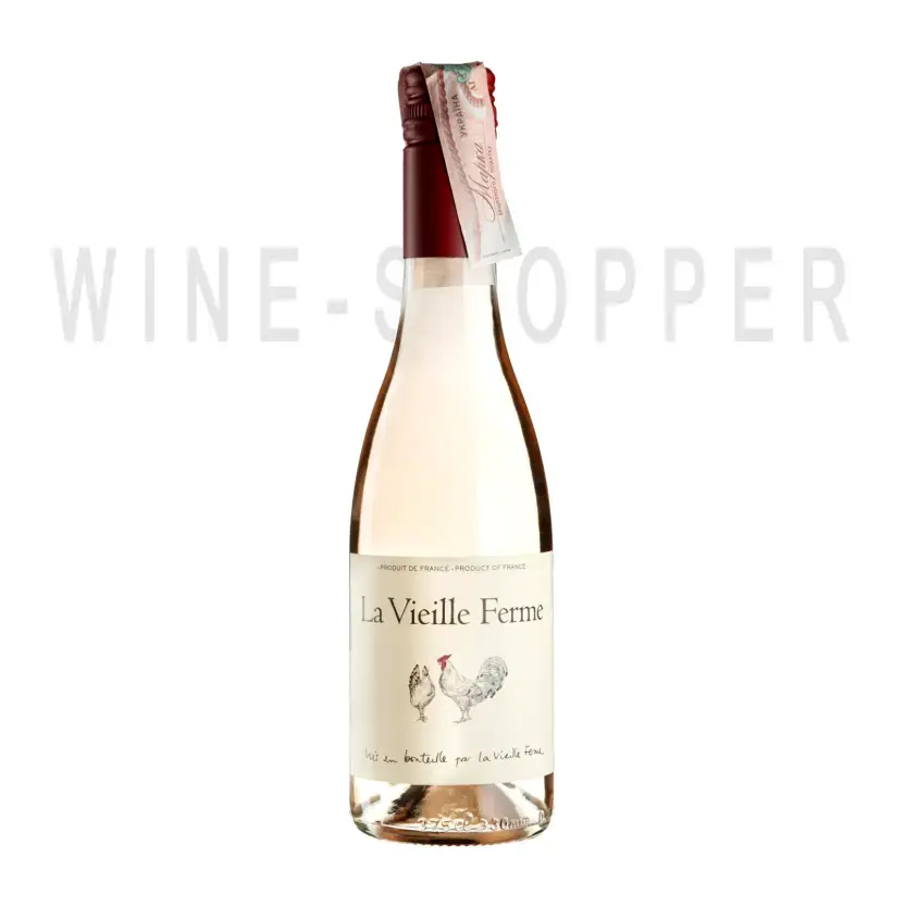 Вино Perrin et Fils La Vieille Ferme Rose Cotes du Ventoux AOC 2019 0.375 л
