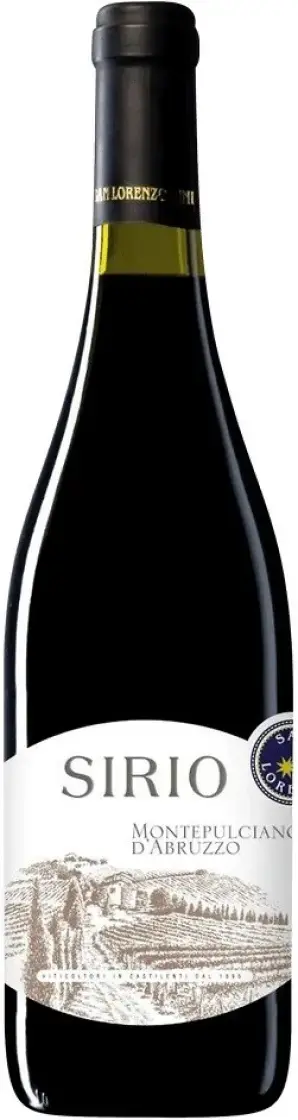 Вино Вино San Lorenzo, Sirio Montepulciano d'Abruzzo DOC, 2019 1.5 л