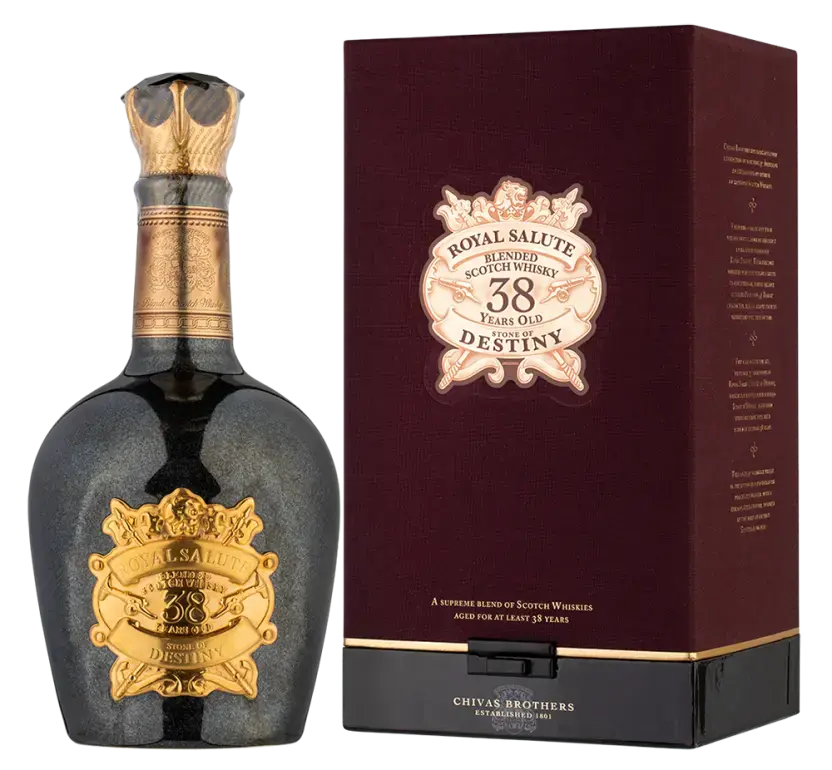 Виски Chivas, Royal Salute Stone of Destiny 38 Year Old, gift box 0.5 л