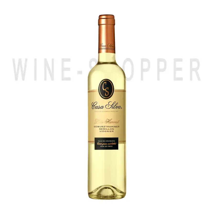 Вино Casa Silva, Late Harvest Gewurtztraminer-Semillon-Viognier 2019 0.5 л