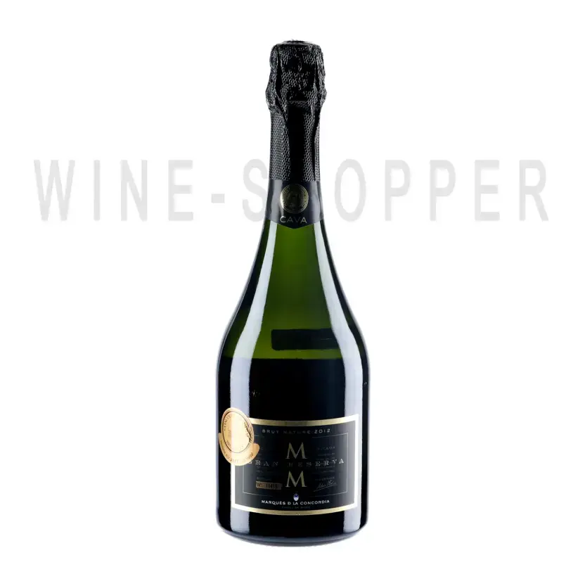 Игристое вино Marques de la Concordia, MM Gran Reserva Brut Nature, Cava DO 2012 0.75 л
