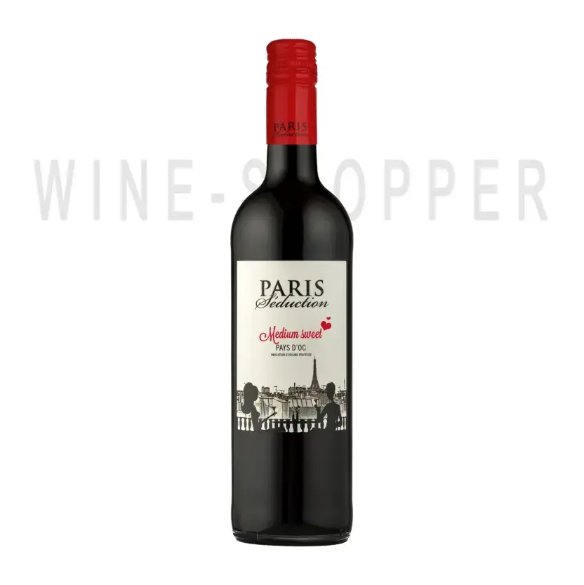 Вино Paris Seduction Medium Sweet Rouge, Pays d'Oc IGP 0.75 л