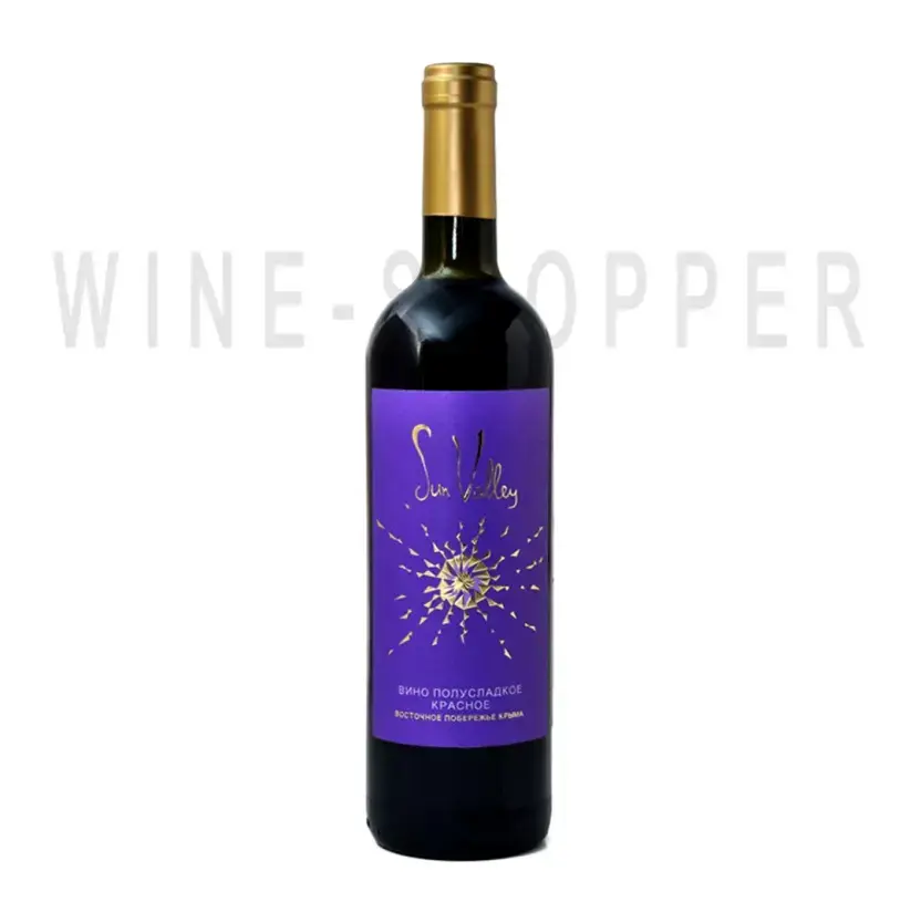 Вино Sun Valley Red Semi-Sweet 0.75 л