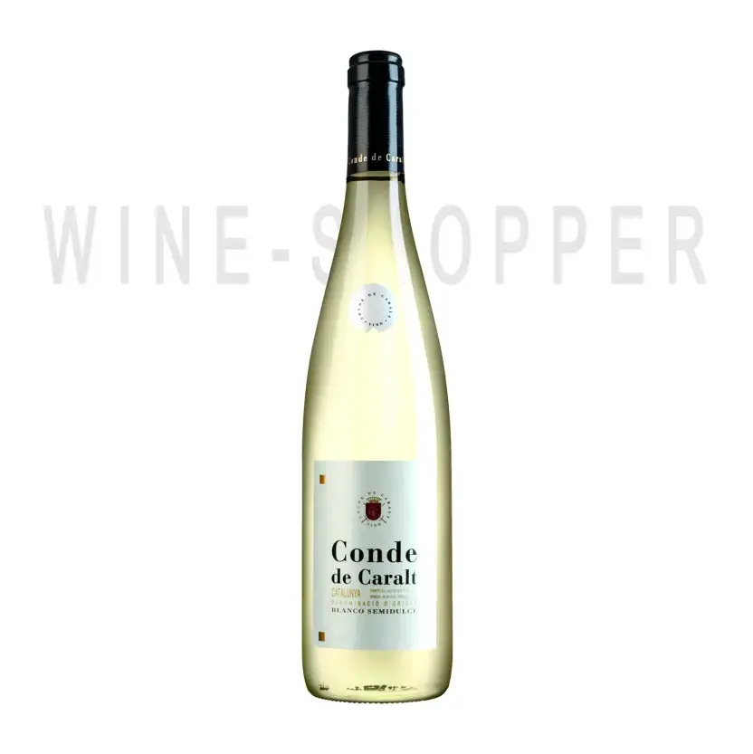 Вино Conde de Caralt, Blanco Semidulce, Catalunya DO 2019 0.75 л