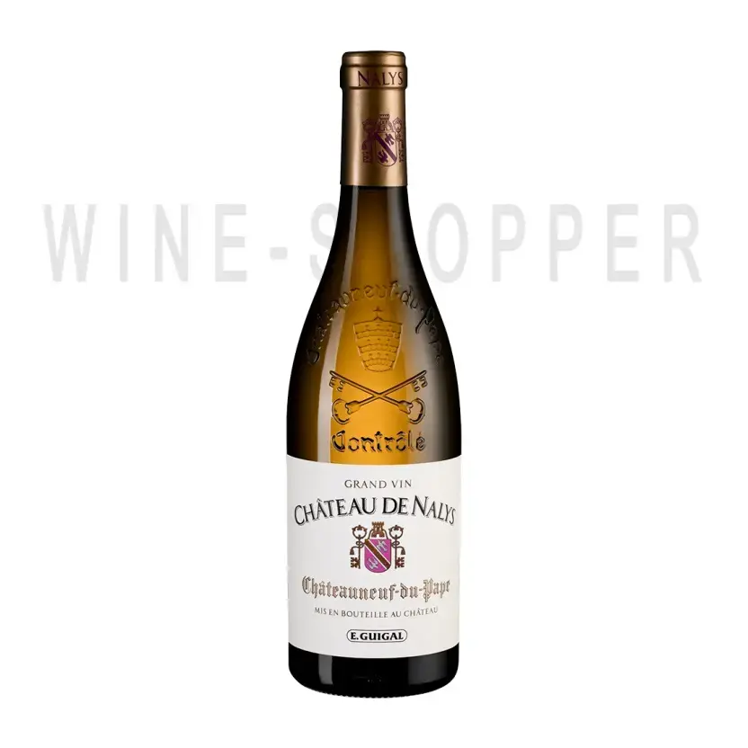 Вино Chateau de Nalys Blanc, Chateauneuf-du-Pape AOC 2018 0.75 л
