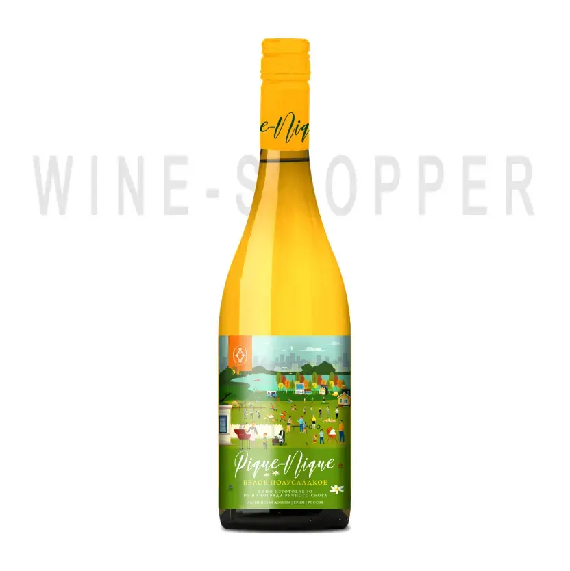 Вино Alma Valley, Pique-Nique White Semi-Sweet 2019 0.75 л