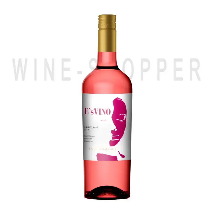 Вино E's Vino Malbec Rose 2018 0.75 л