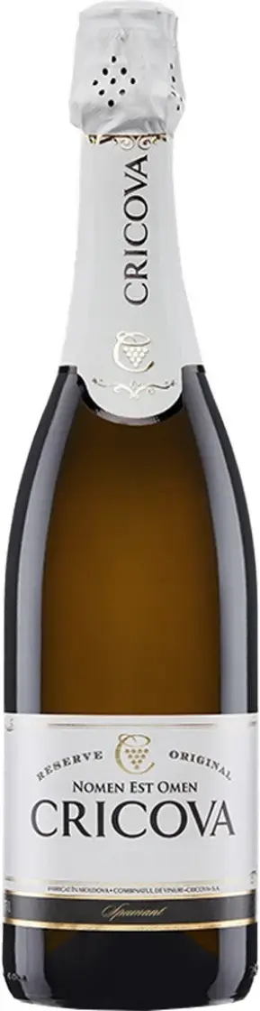 Игристое вино Cricova Brut 0.75 л