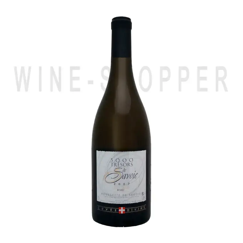 Вино Jean Perrier et Fils, 3000 Tresors de Savoie Cuvee Divine, Roussette de Savoie AOC 2007 0.75 л