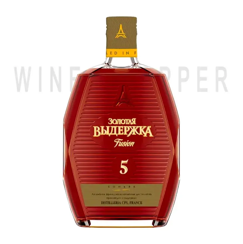 Коньяк Золотая Выдержка Фьюжн 0.25 л